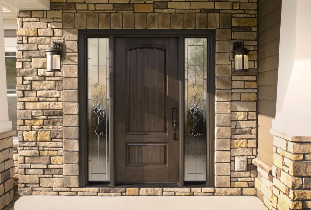 This hinged entry door in Virginia Beach from Provia is a beautiful example.